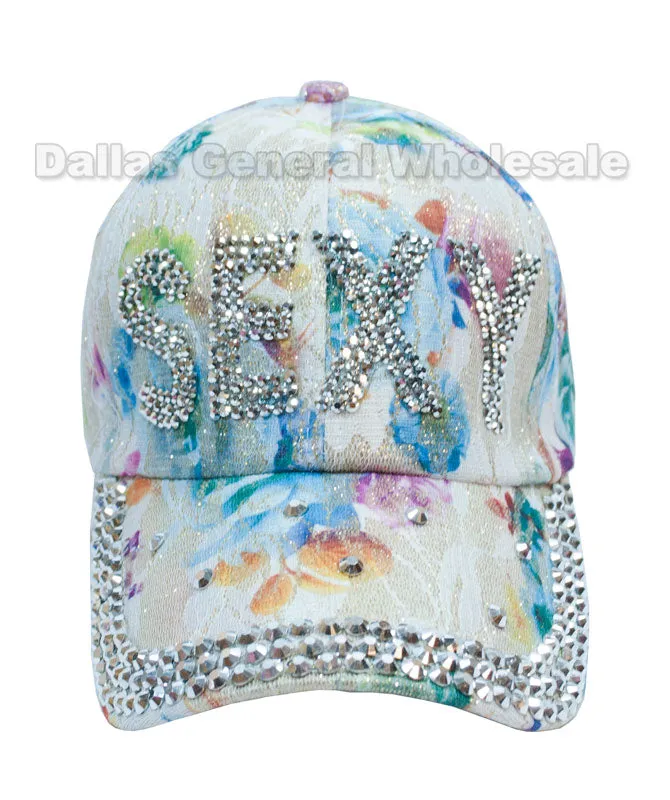 Ladies Fashion Bling Bling SEXY Caps Wholesale
