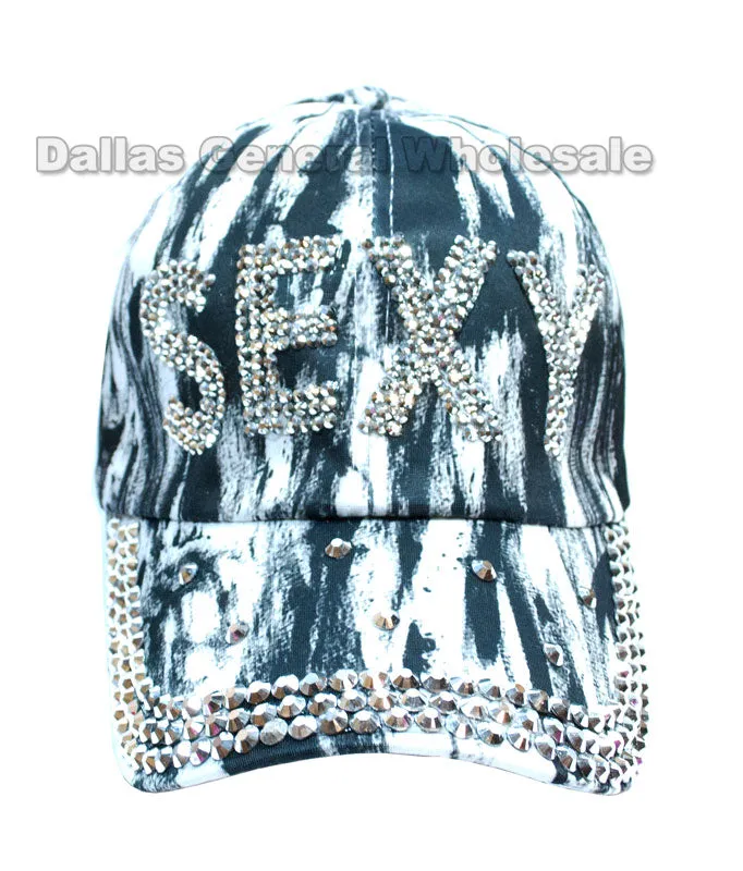 Ladies Fashion Bling Bling SEXY Caps Wholesale