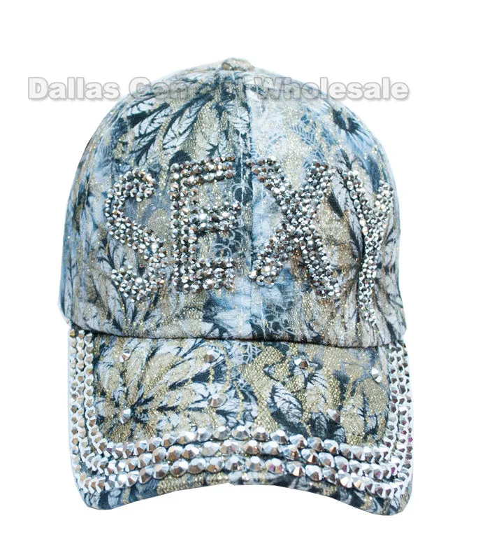 Ladies Fashion Bling Bling SEXY Caps Wholesale
