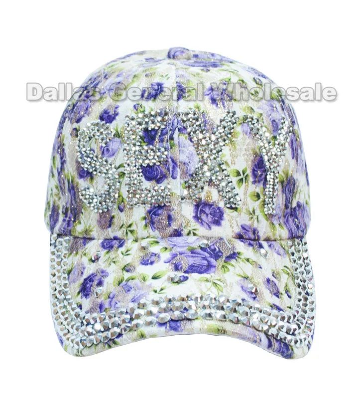 Ladies Fashion Bling Bling SEXY Caps Wholesale