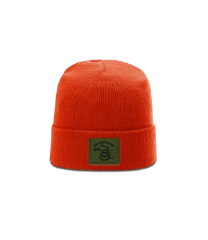 Leather Will Not Comply Cuff Beanie