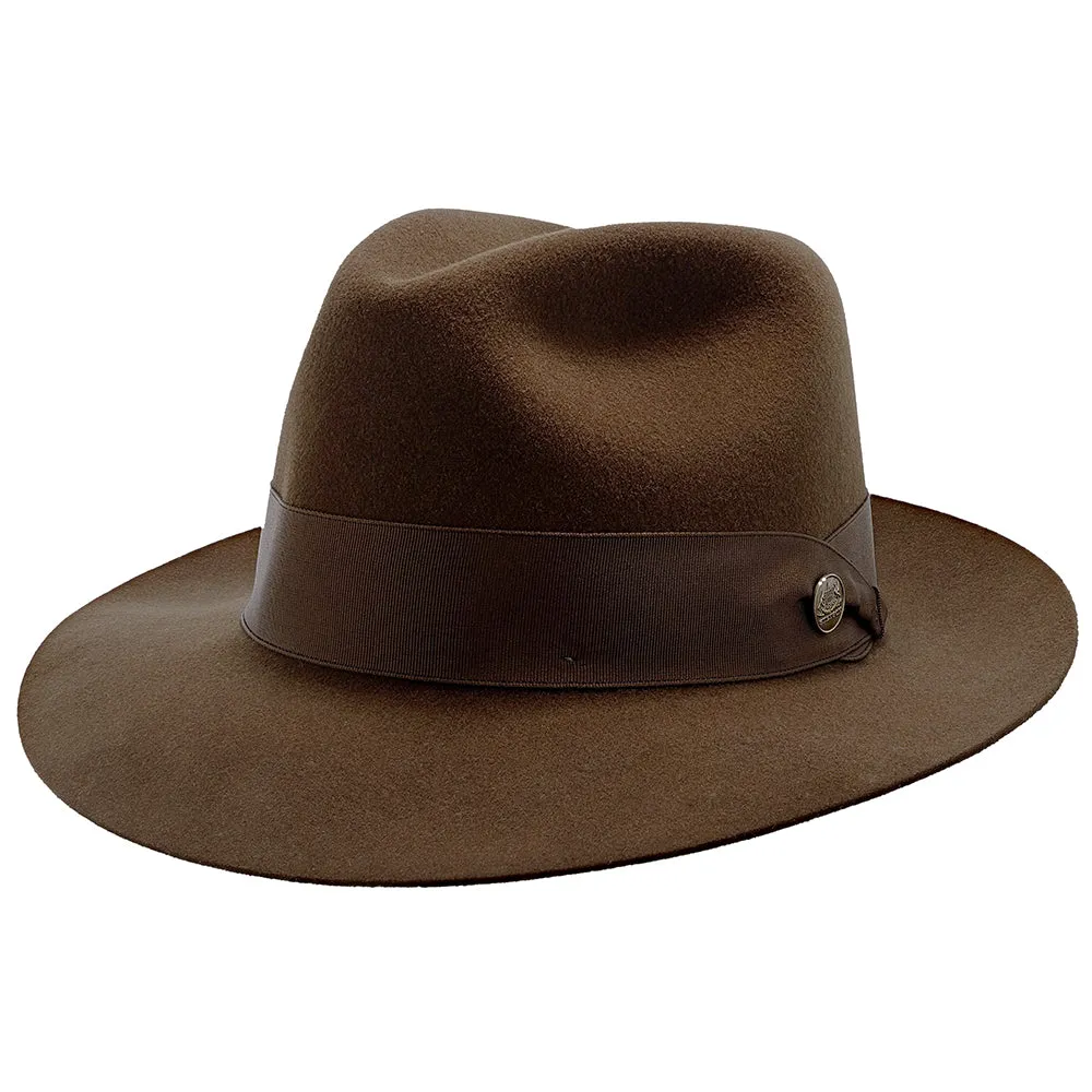 Lucky Strike-Wool Felt Fedora Hat