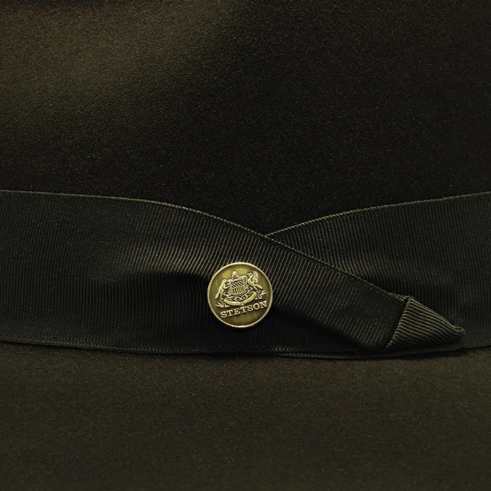 Lucky Strike-Wool Felt Fedora Hat