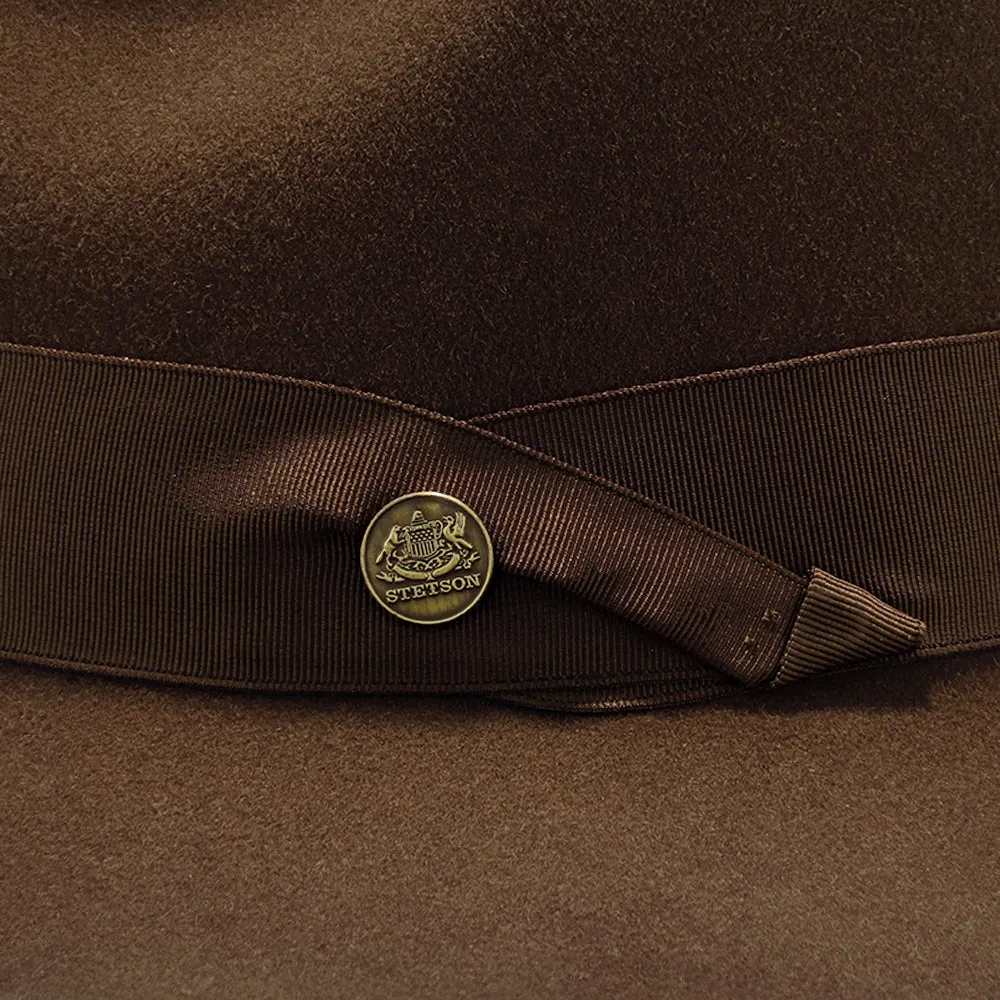 Lucky Strike-Wool Felt Fedora Hat