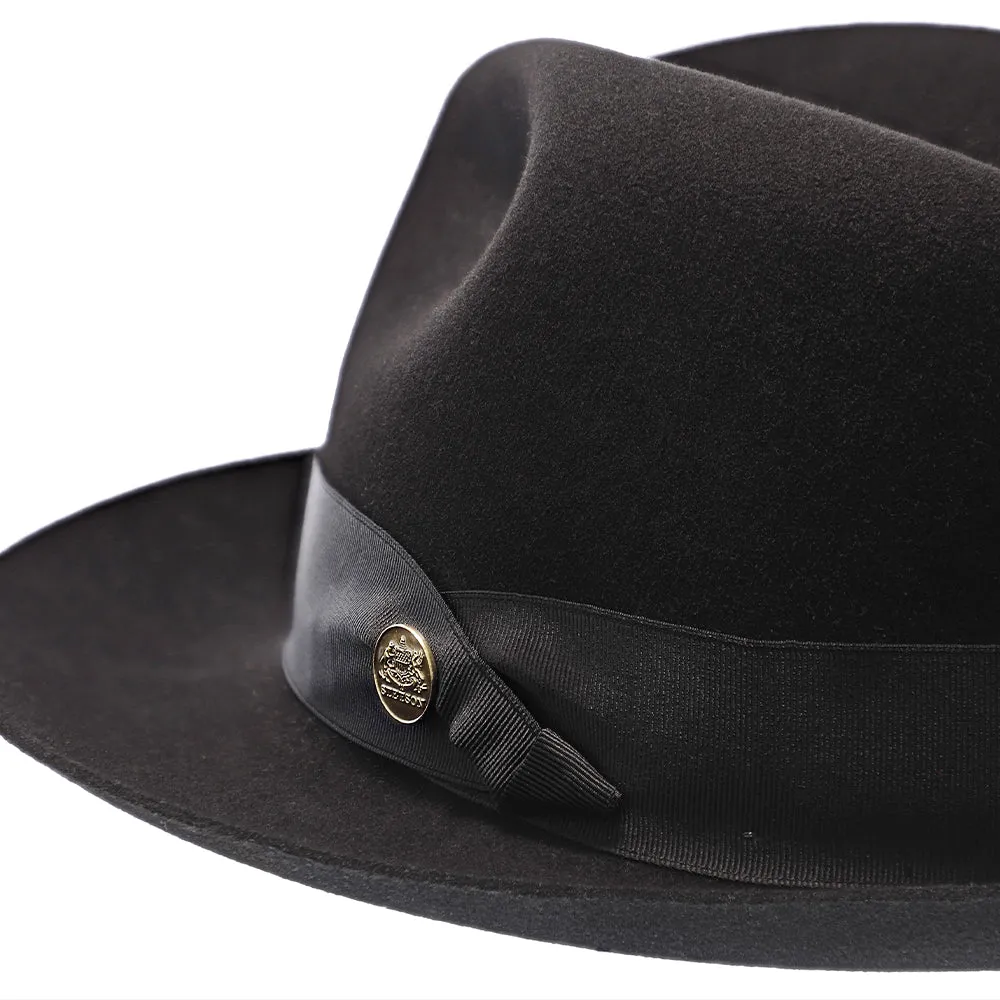 Lucky Strike-Wool Felt Fedora Hat