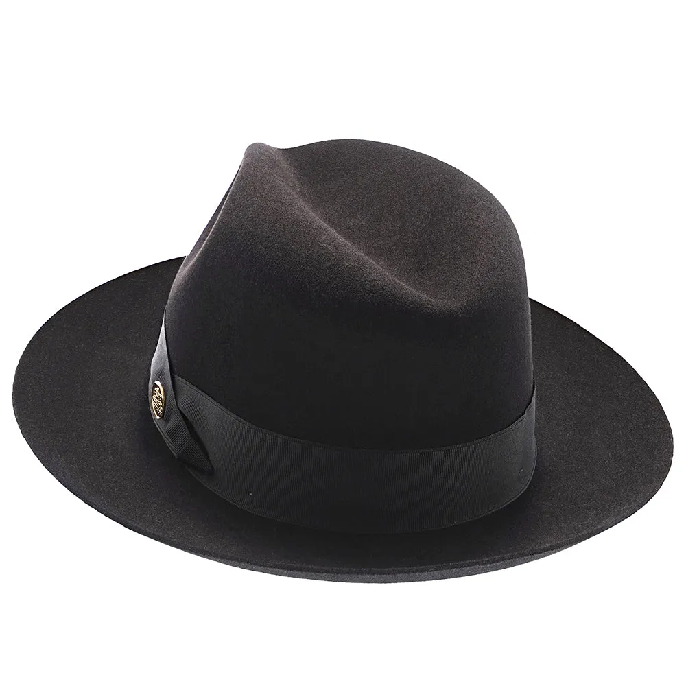 Lucky Strike-Wool Felt Fedora Hat