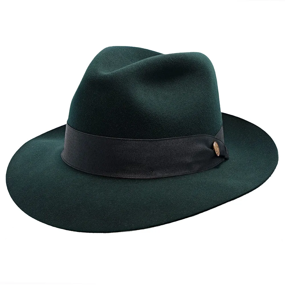 Lucky Strike-Wool Felt Fedora Hat
