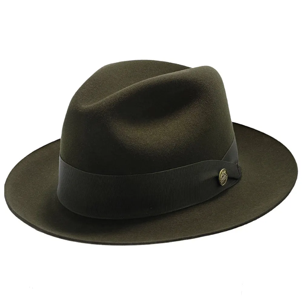 Lucky Strike-Wool Felt Fedora Hat