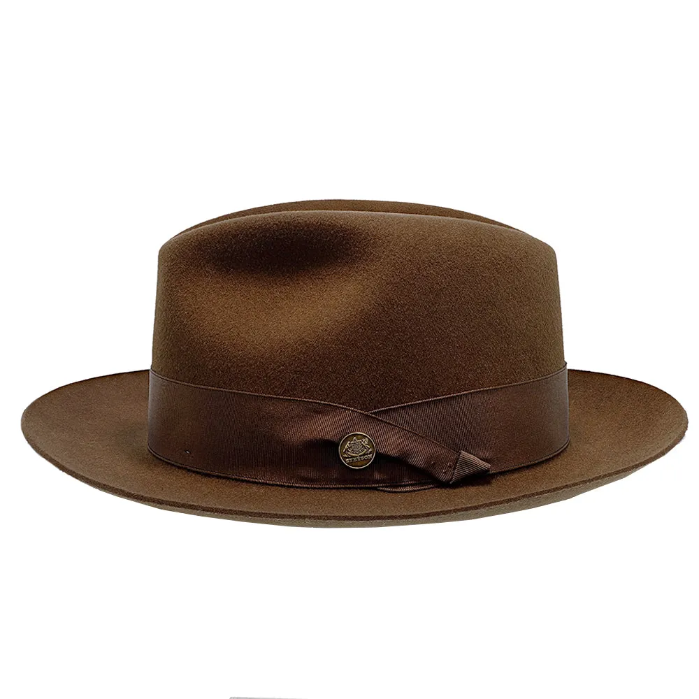 Lucky Strike-Wool Felt Fedora Hat