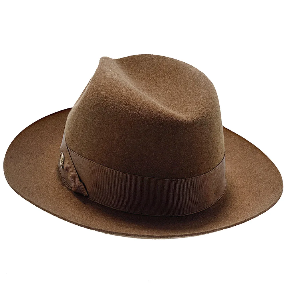 Lucky Strike-Wool Felt Fedora Hat