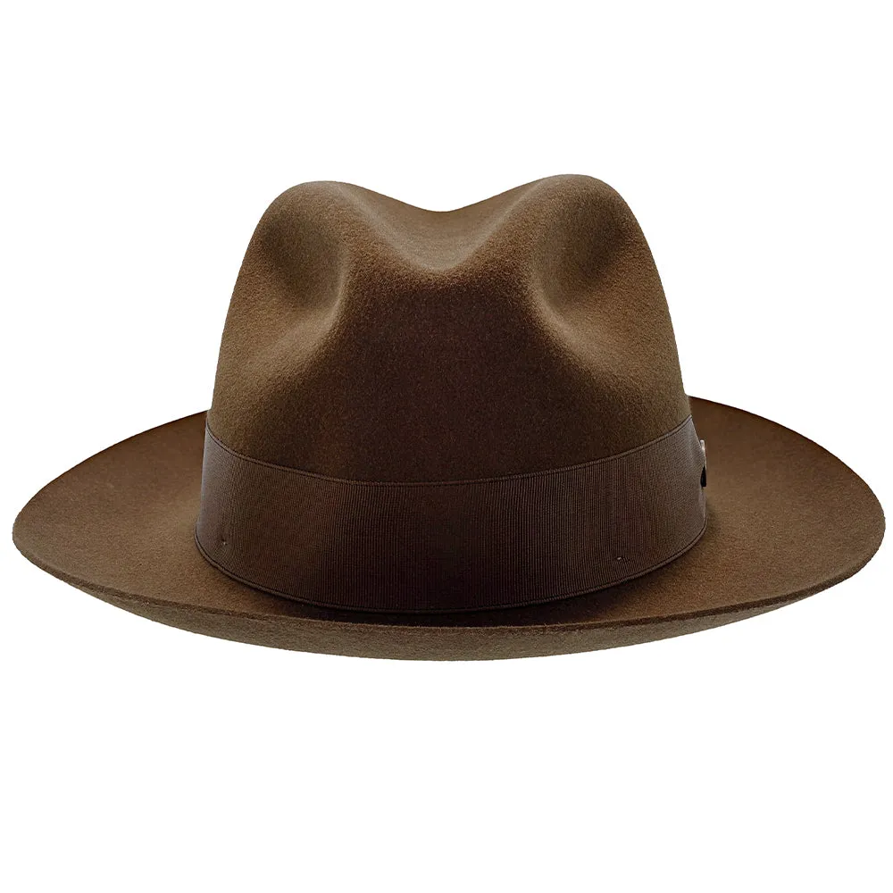 Lucky Strike-Wool Felt Fedora Hat