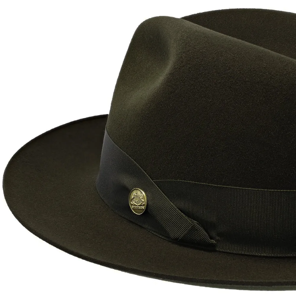 Lucky Strike-Wool Felt Fedora Hat