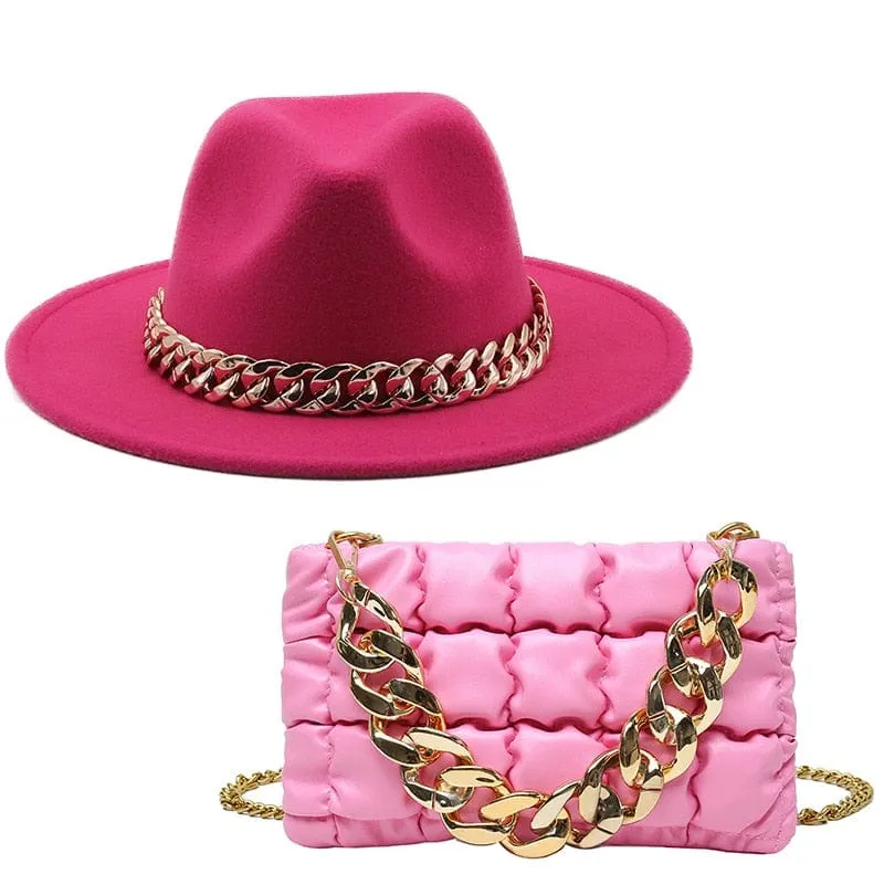Luxury Bela Bag Hat Set