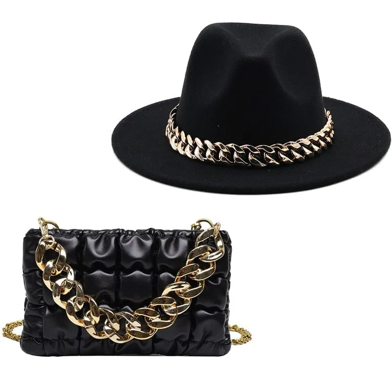 Luxury Bela Bag Hat Set