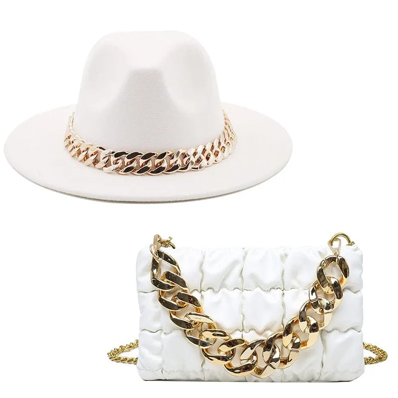 Luxury Bela Bag Hat Set