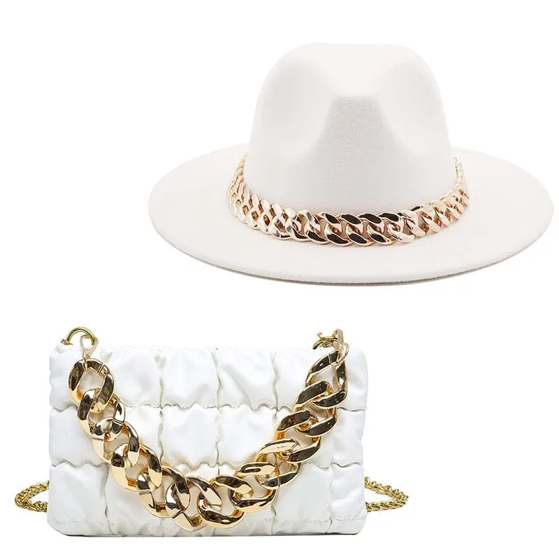 Luxury Bela Bag Hat Set
