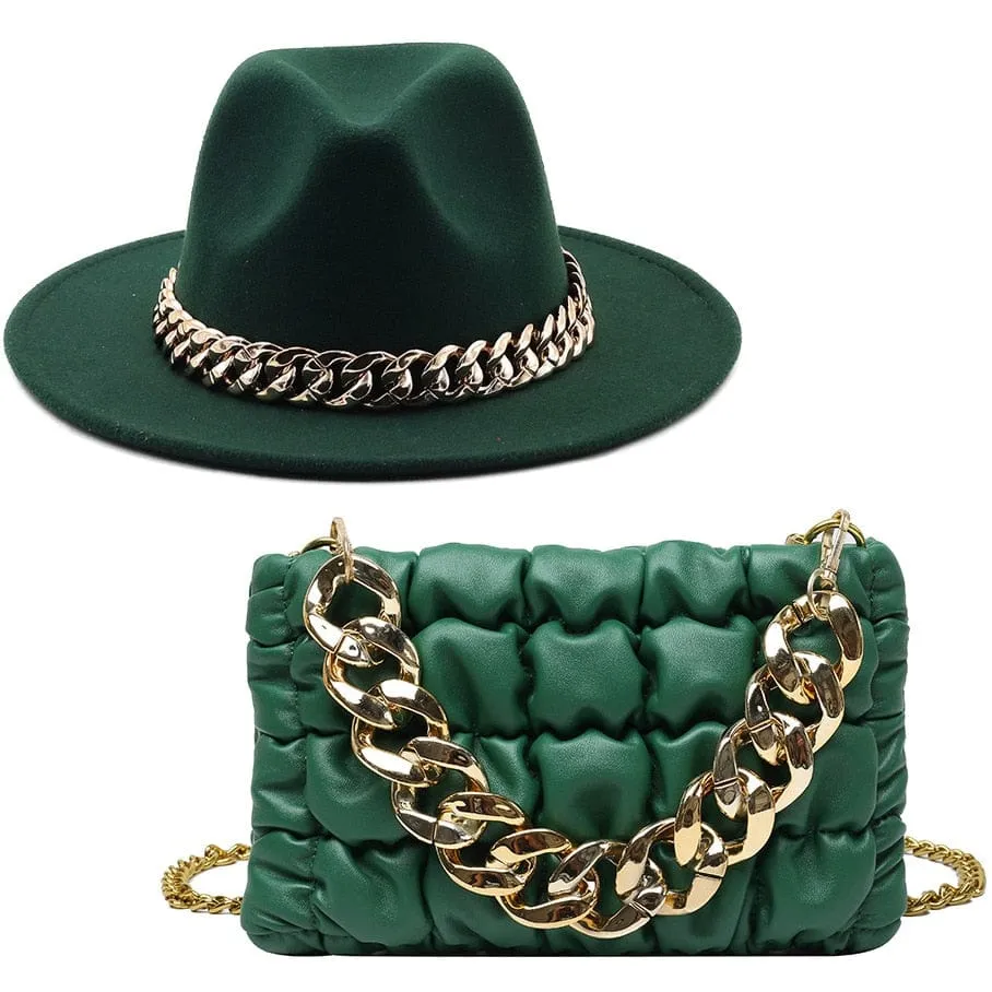 Luxury Bela Bag Hat Set