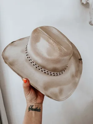 Mystery Distressed Cowboy Hat