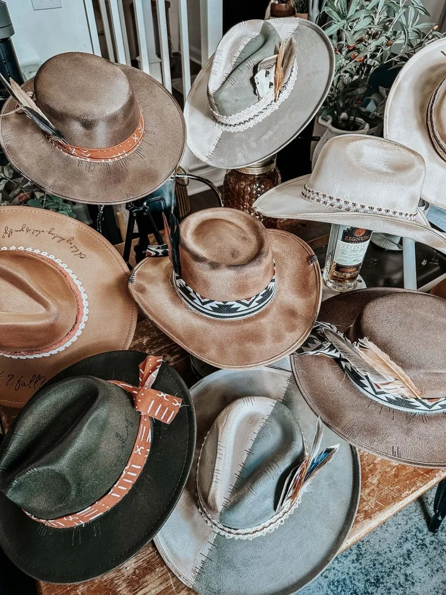 Mystery Distressed Cowboy Hat