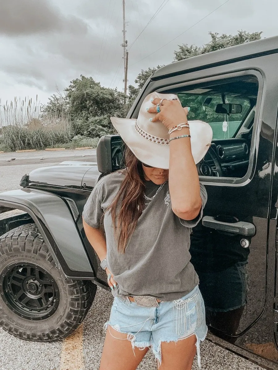 Mystery Distressed Cowboy Hat