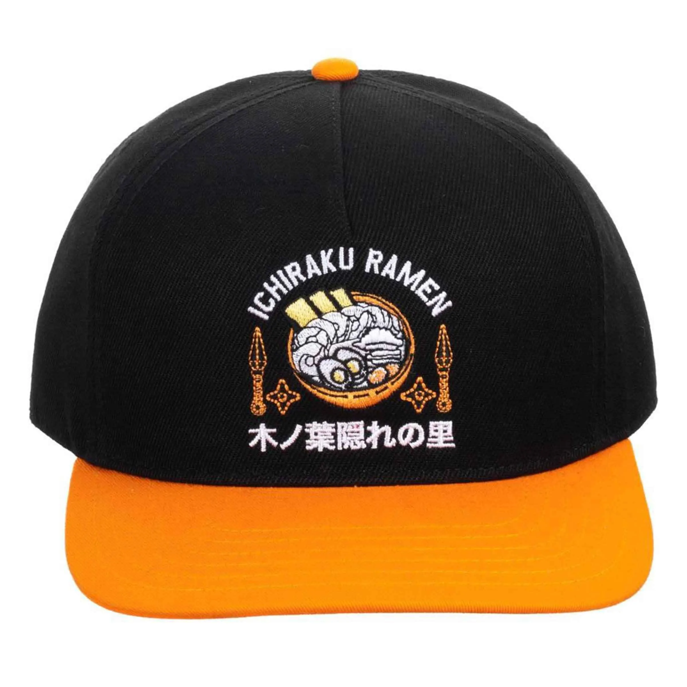Naruto Shippuden Ichiraku Ramen Embroidered Snapback Hat