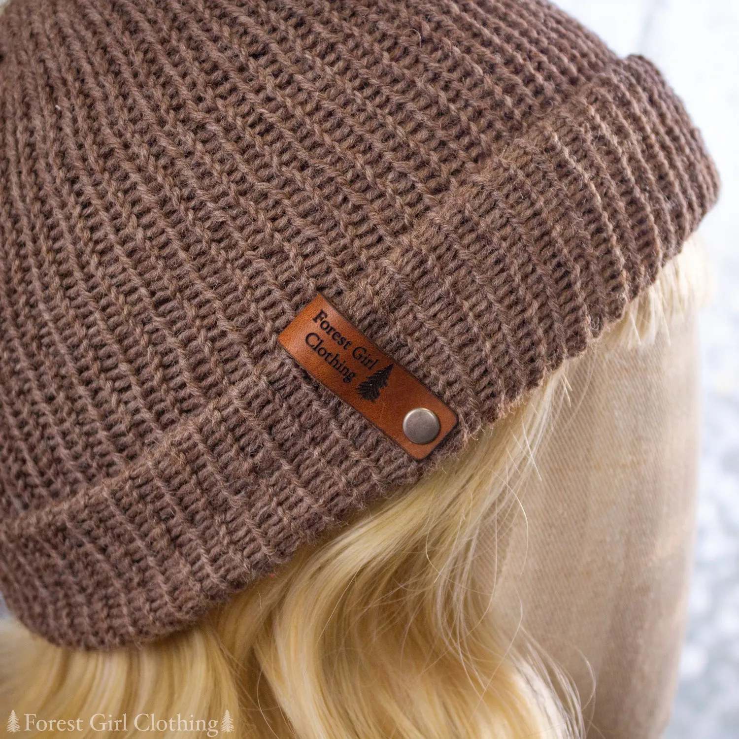 Natural Fiber Beanie (Various Colors)