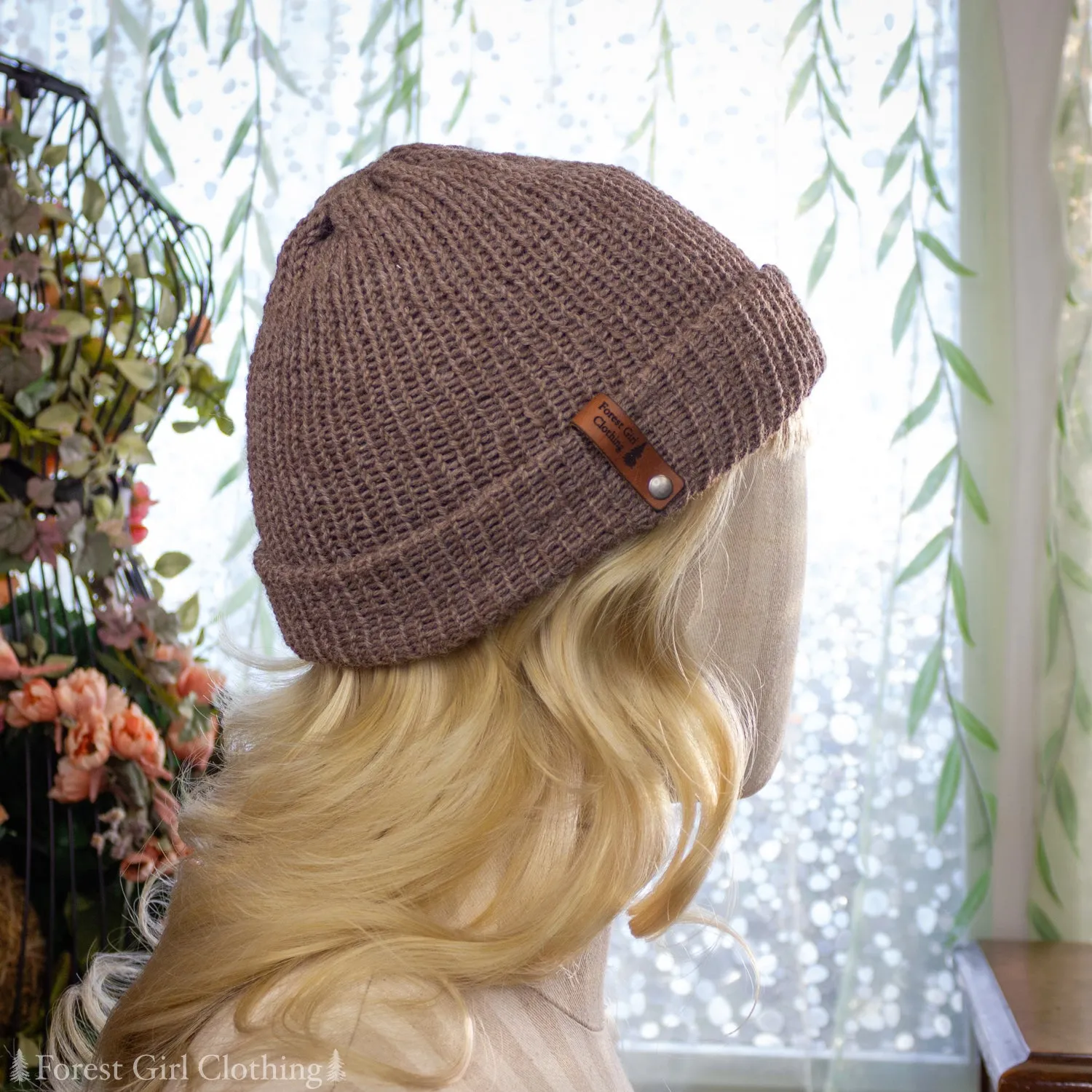 Natural Fiber Beanie (Various Colors)