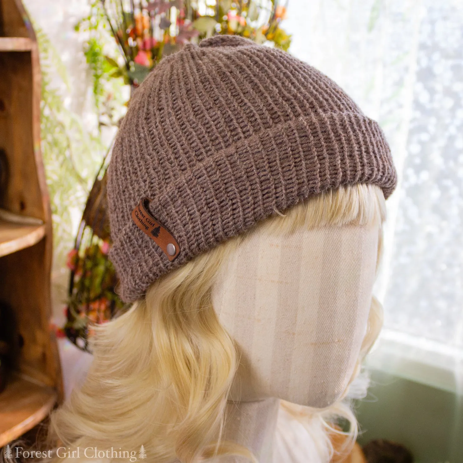 Natural Fiber Beanie (Various Colors)