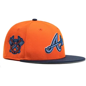 New Era  Orange Crush Atlanta Braves Final Season 1876 59FIFTY Fitted Hat