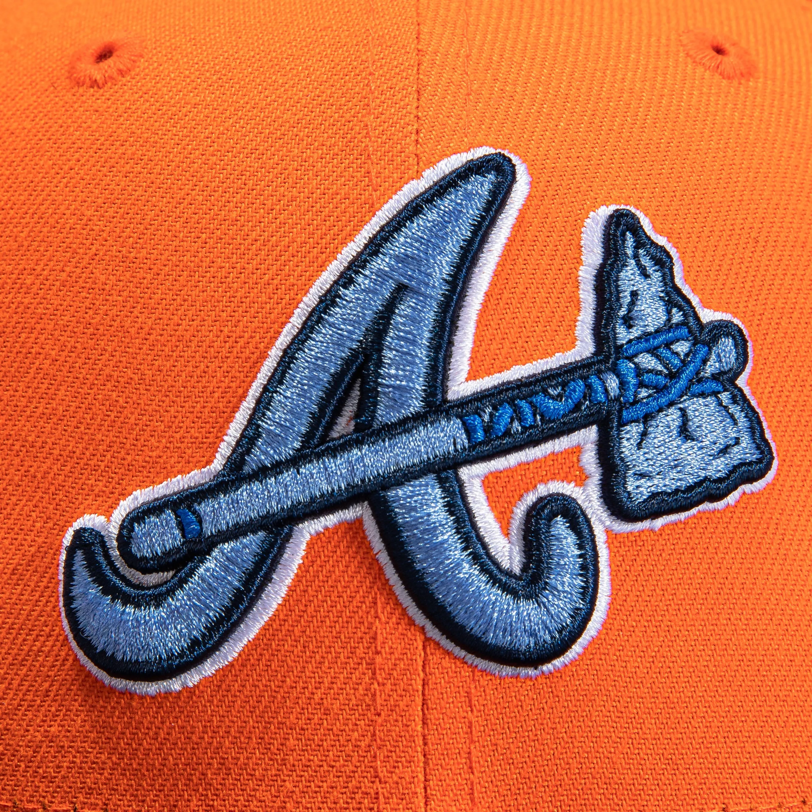 New Era  Orange Crush Atlanta Braves Final Season 1876 59FIFTY Fitted Hat