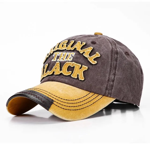 News Fashion Outdoor Sports Cotton Baseball Cap Retro Embroidery Men's Cap Hip Hop Rebound Caps Snapback Hats
