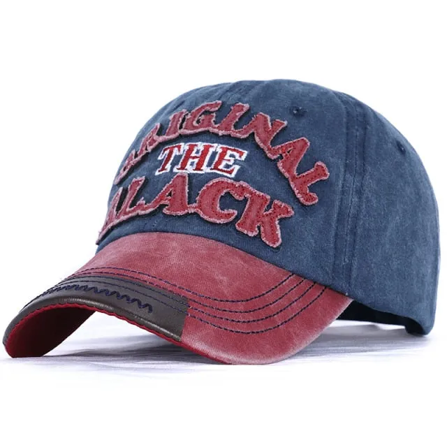 News Fashion Outdoor Sports Cotton Baseball Cap Retro Embroidery Men's Cap Hip Hop Rebound Caps Snapback Hats