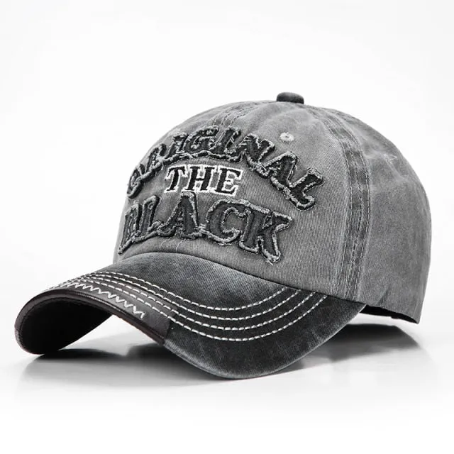 News Fashion Outdoor Sports Cotton Baseball Cap Retro Embroidery Men's Cap Hip Hop Rebound Caps Snapback Hats