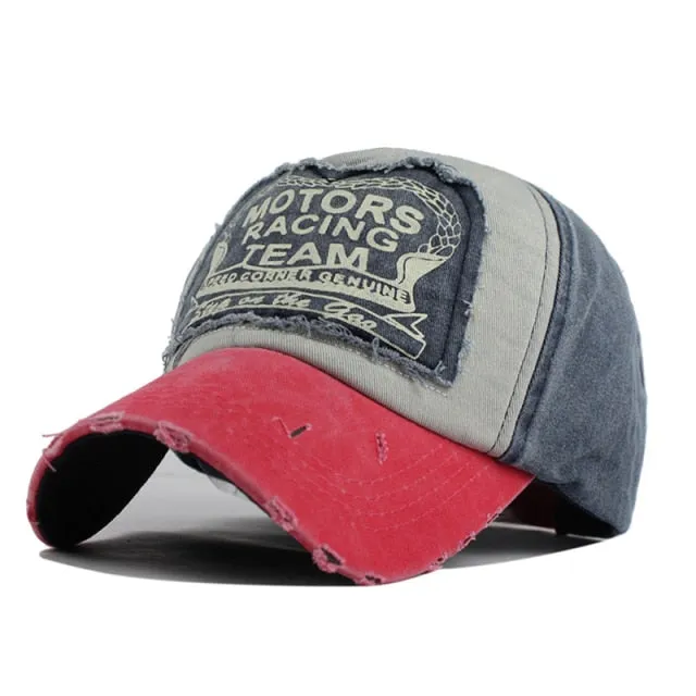 News Fashion Outdoor Sports Cotton Baseball Cap Retro Embroidery Men's Cap Hip Hop Rebound Caps Snapback Hats