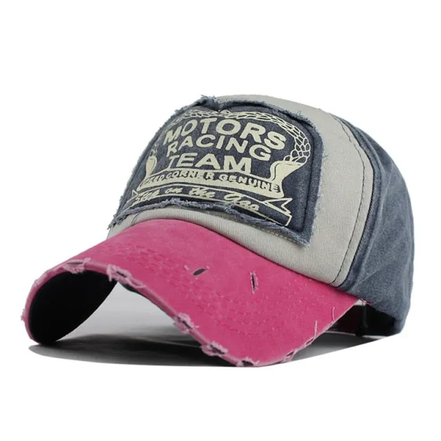 News Fashion Outdoor Sports Cotton Baseball Cap Retro Embroidery Men's Cap Hip Hop Rebound Caps Snapback Hats
