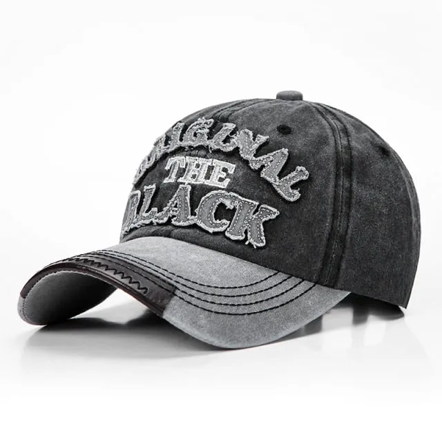 News Fashion Outdoor Sports Cotton Baseball Cap Retro Embroidery Men's Cap Hip Hop Rebound Caps Snapback Hats