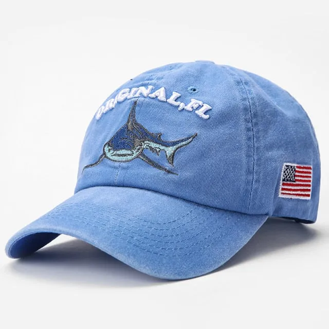 News Fashion Outdoor Sports Cotton Baseball Cap Retro Embroidery Men's Cap Hip Hop Rebound Caps Snapback Hats
