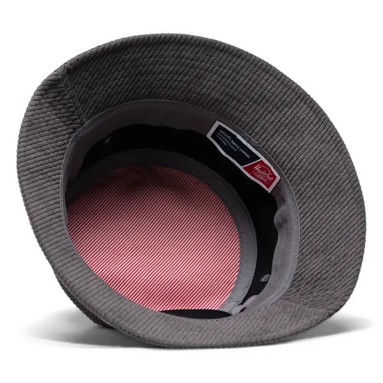 Norman Corduroy Bucket Hat (Cool Grey)
