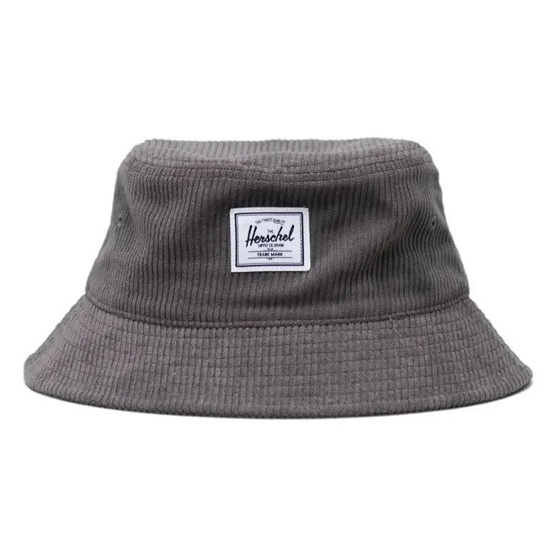 Norman Corduroy Bucket Hat (Cool Grey)