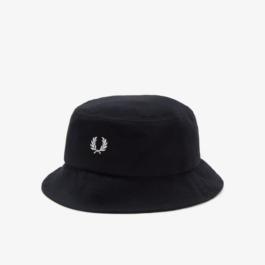 Pique Bucket Hat (Black)
