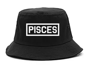 Pisces Horoscope Sign Mens Bucket Hat