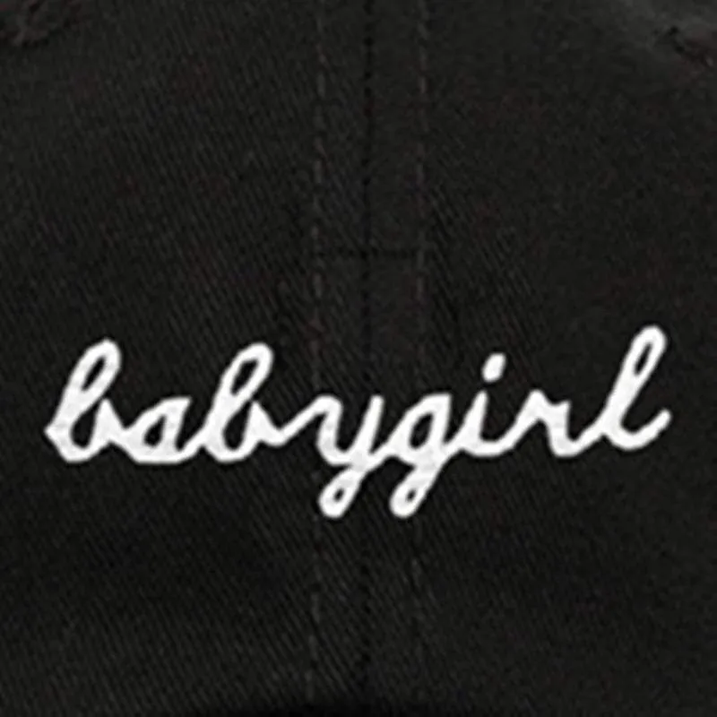 "babygirl" Embroidered Baseball Cap / gorra de béisbol bordada