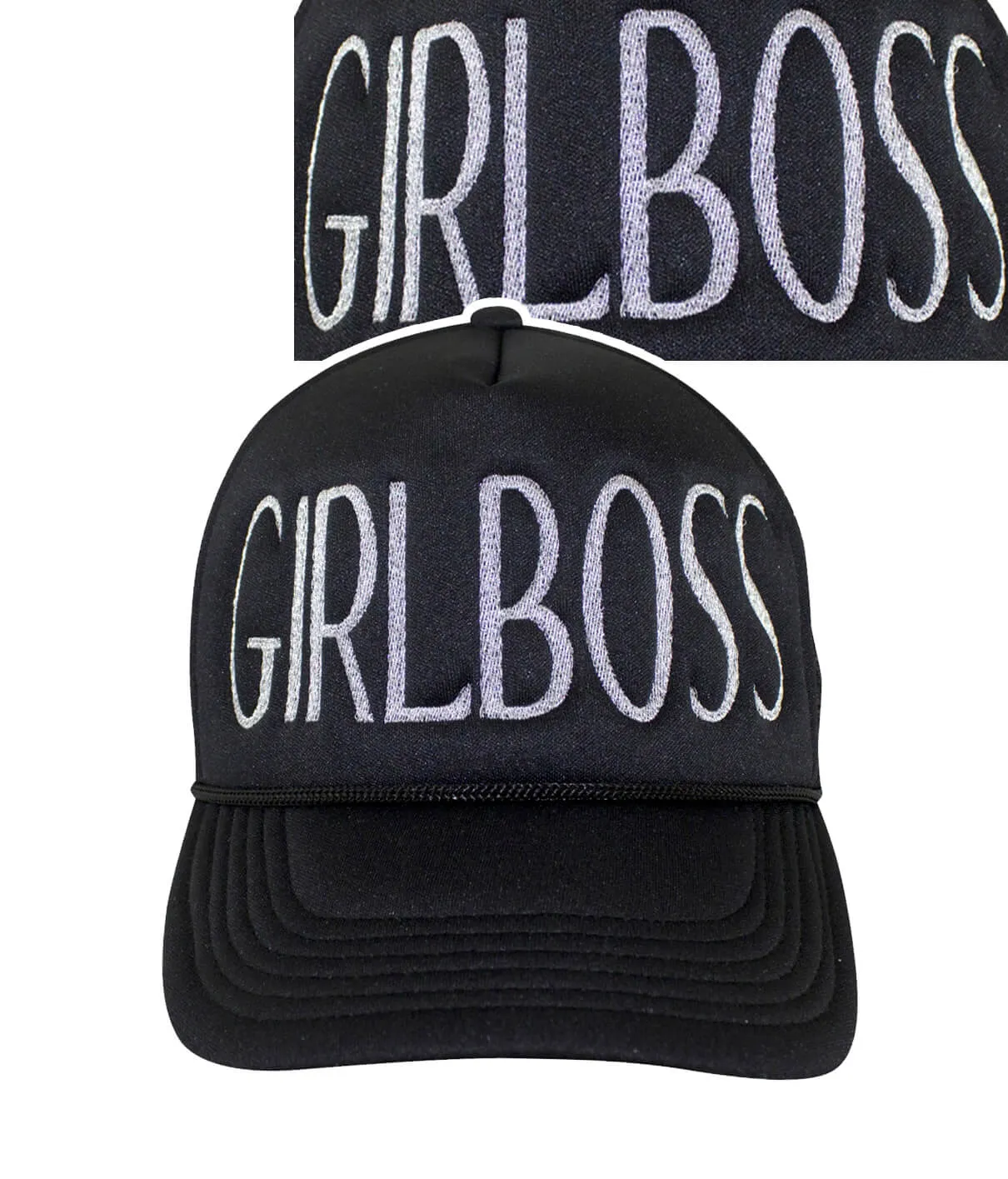 "Girl Boss" Foam Trucker Hat