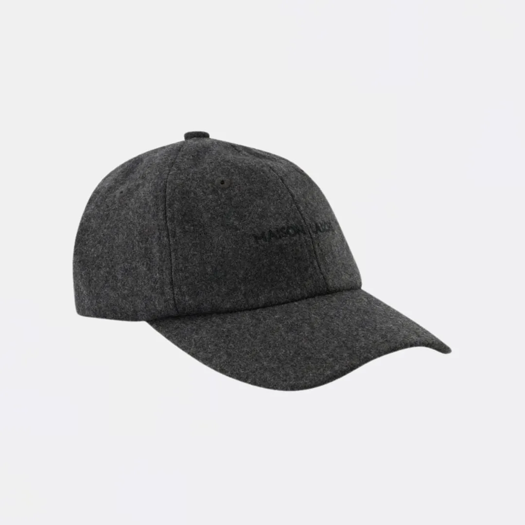 "Mini Manufacture" Beaumont Cap (Wool Heather Grey)