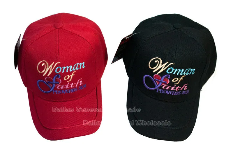 "Woman of Faith" Casual Baseball Caps Wholesale