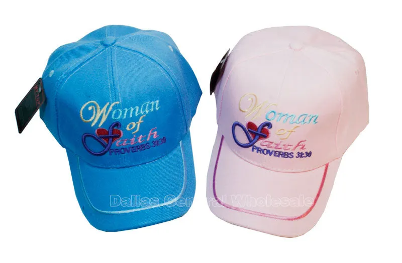 "Woman of Faith" Casual Baseball Caps Wholesale
