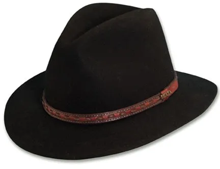 Scala Richmond Crushable Wool Felt Sierra Safari Brim