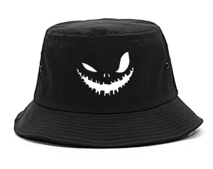 Scary Jack-o-lantern Face Halloween Bucket Hat