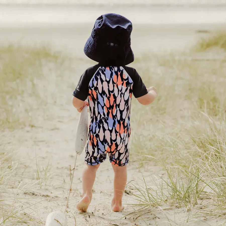 Snapper Rock Uv 50 Bucket Hat 615 - Navy