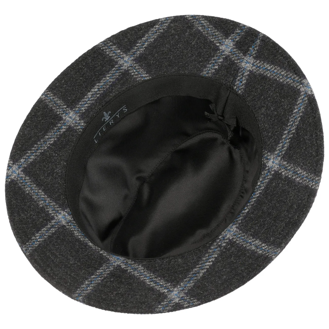 Sophisticate's Signature - Big Check Traveller Fedora Hat